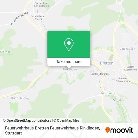Feuerwehrhaus Bretten Feuerwehrhaus Rinklingen map