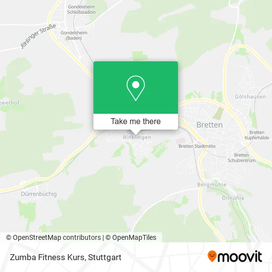 Карта Zumba Fitness Kurs