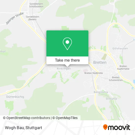 Карта Wogh Bau