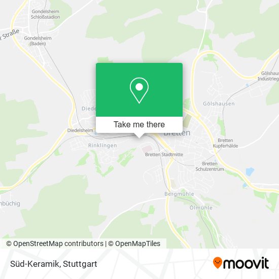Süd-Keramik map