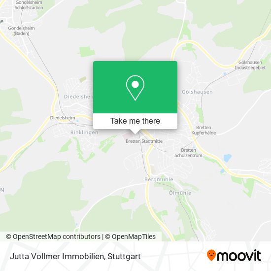 Карта Jutta Vollmer Immobilien