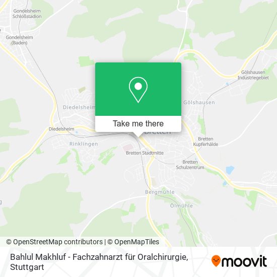 Bahlul Makhluf - Fachzahnarzt für Oralchirurgie map