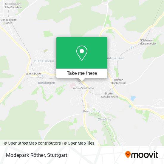 Карта Modepark Röther