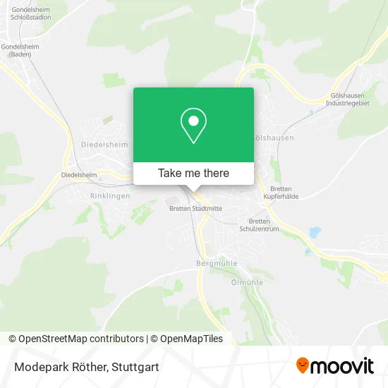 Карта Modepark Röther
