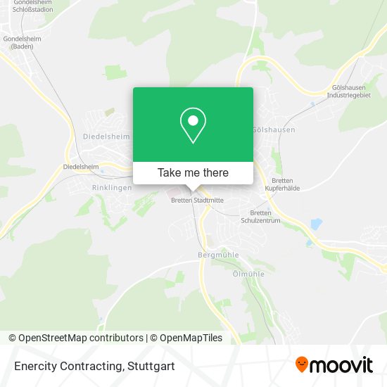 Enercity Contracting map