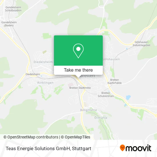 Карта Teas Energie Solutions GmbH