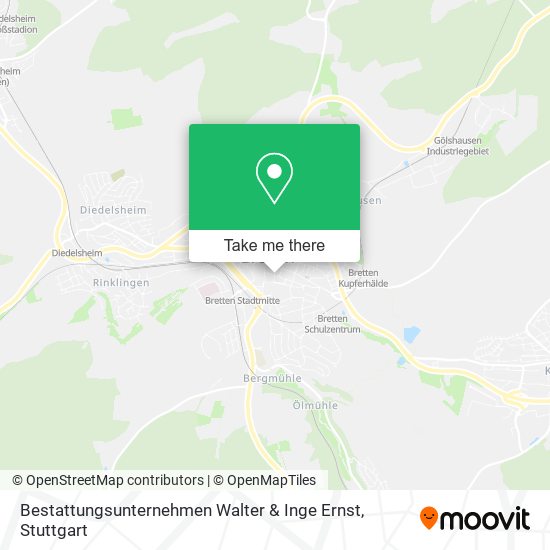 Bestattungsunternehmen Walter & Inge Ernst map