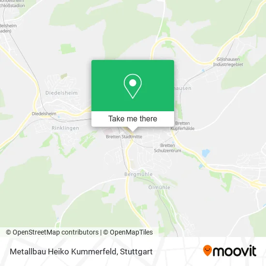 Карта Metallbau Heiko Kummerfeld