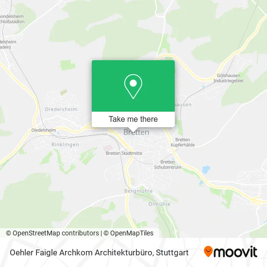 Карта Oehler Faigle Archkom Architekturbüro