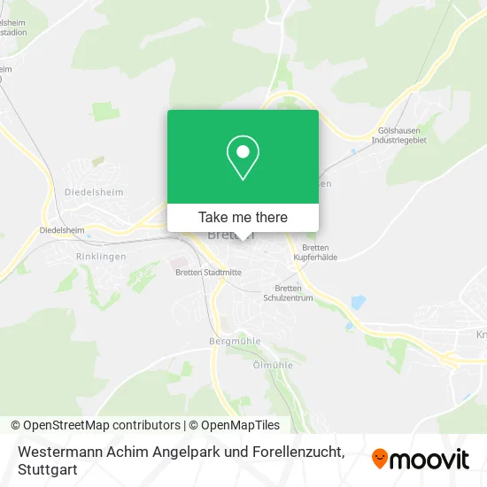 Карта Westermann Achim Angelpark und Forellenzucht