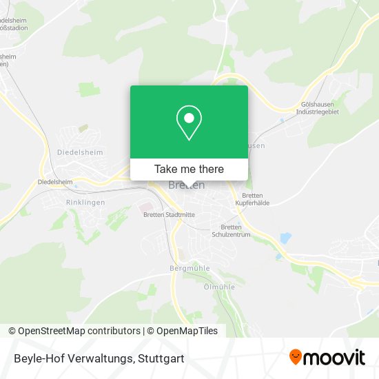 Beyle-Hof Verwaltungs map