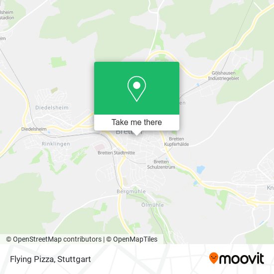 Flying Pizza map