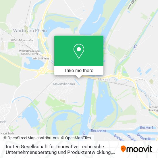Inotec Gesellschaft für Innovative Technische Unternehmensberatung und Produktentwicklung map