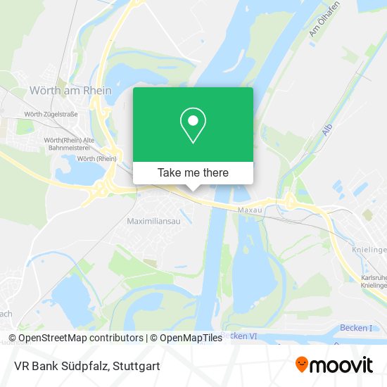 Карта VR Bank Südpfalz