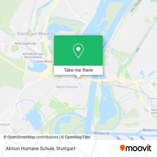 Aktion Humane Schule map
