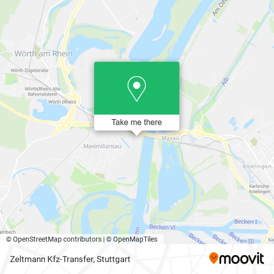 Карта Zeltmann Kfz-Transfer