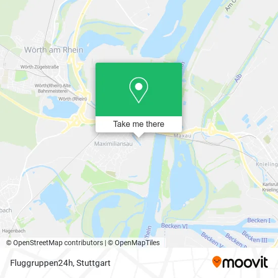 Карта Fluggruppen24h