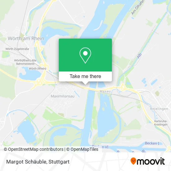 Карта Margot Schäuble