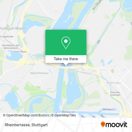 Карта Rheinterrasse