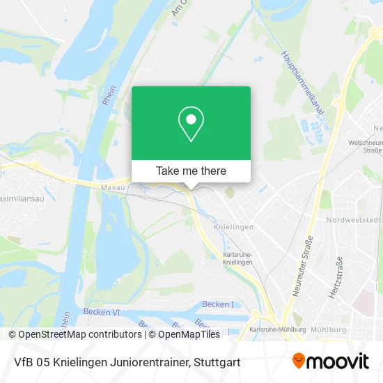 Карта VfB 05 Knielingen Juniorentrainer
