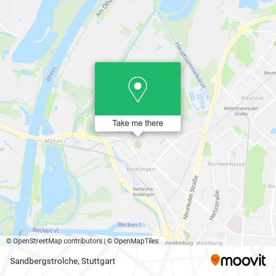 Карта Sandbergstrolche
