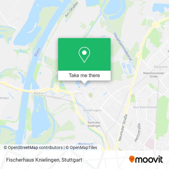 Fischerhaus Knielingen map
