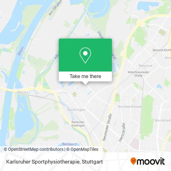 Карта Karlsruher Sportphysiotherapie