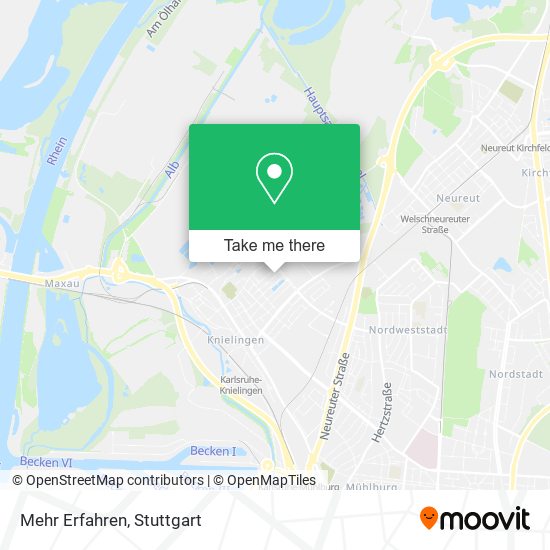 Карта Mehr Erfahren