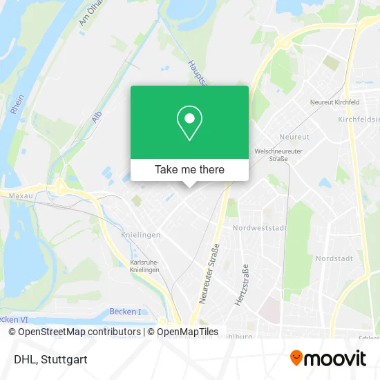 Карта DHL