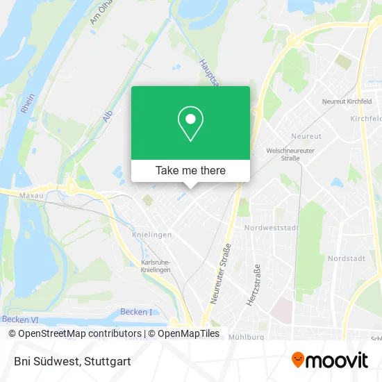 Карта Bni Südwest