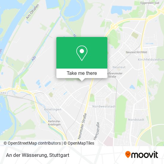 An der Wässerung map