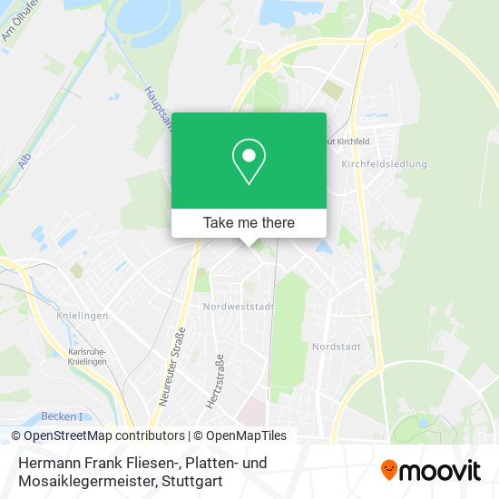 Hermann Frank Fliesen-, Platten- und Mosaiklegermeister map