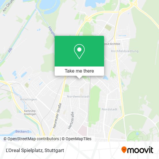 Карта L'Oreal Spielplatz