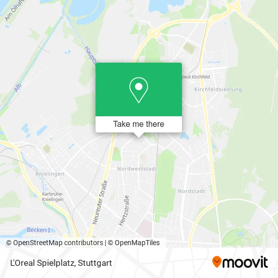 Карта L'Oreal Spielplatz