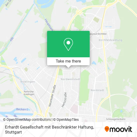 Карта Erhardt Gesellschaft mit Beschränkter Haftung