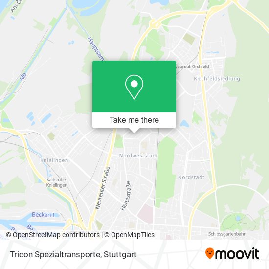 Tricon Spezialtransporte map