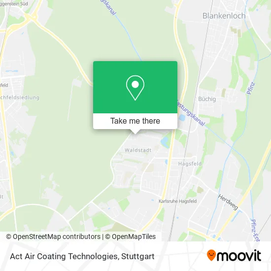 Карта Act Air Coating Technologies