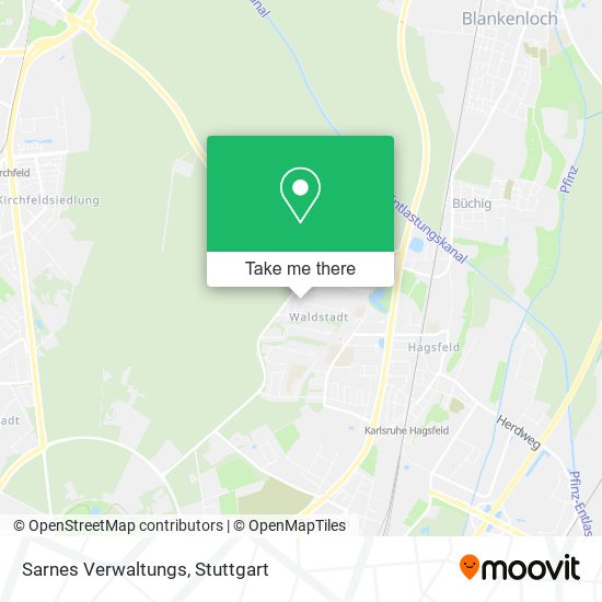 Карта Sarnes Verwaltungs