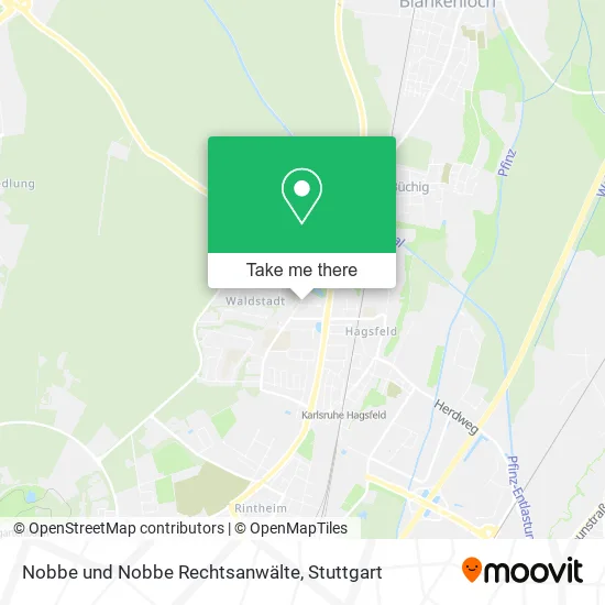 Карта Nobbe und Nobbe Rechtsanwälte