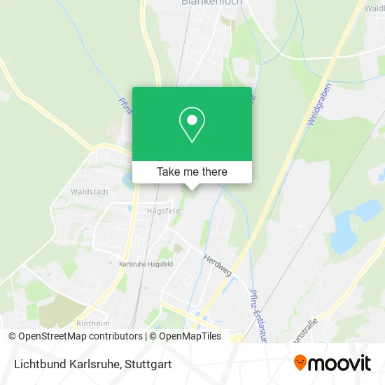 Карта Lichtbund Karlsruhe
