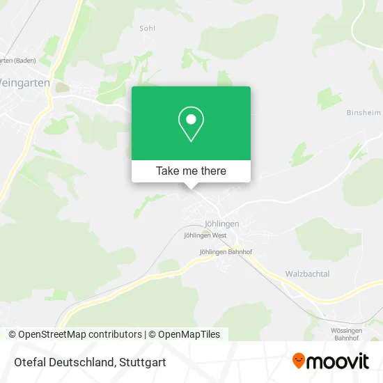 Карта Otefal Deutschland