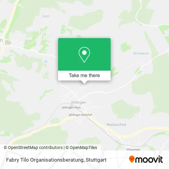 Карта Fabry Tilo Organisationsberatung