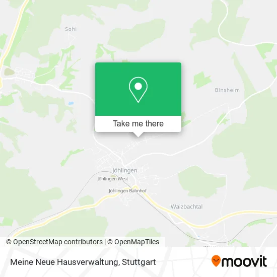 Карта Meine Neue Hausverwaltung