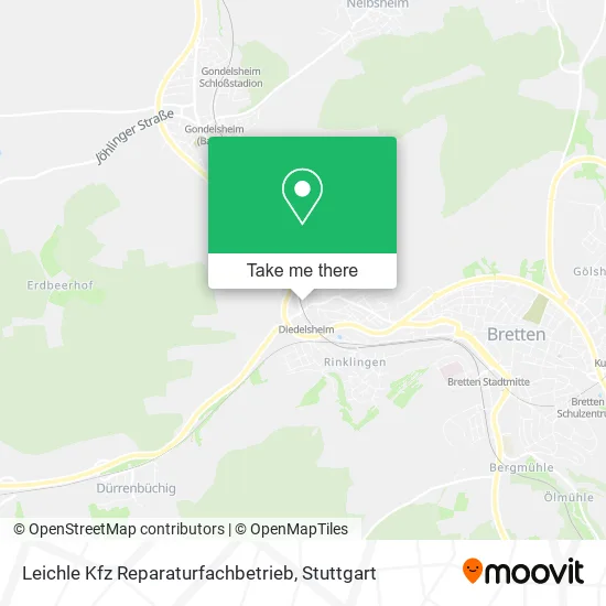 Карта Leichle Kfz Reparaturfachbetrieb