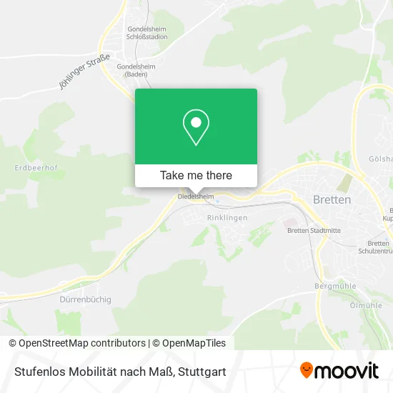 Карта Stufenlos Mobilität nach Maß