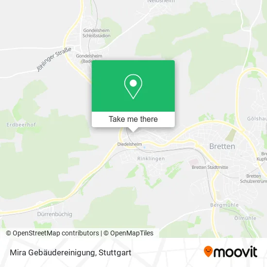 Карта Mira Gebäudereinigung