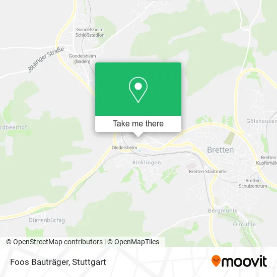 Карта Foos Bauträger