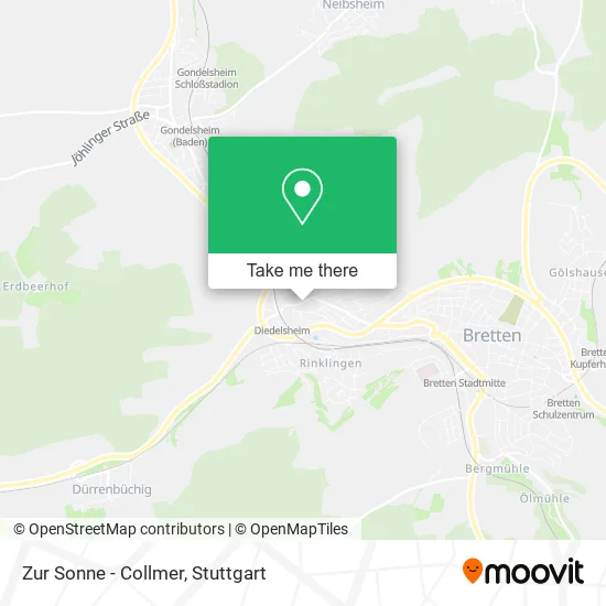 Карта Zur Sonne - Collmer