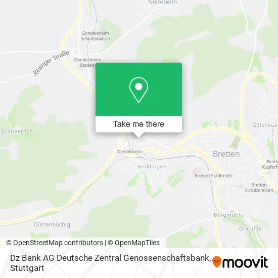 Карта Dz Bank AG Deutsche Zentral Genossenschaftsbank