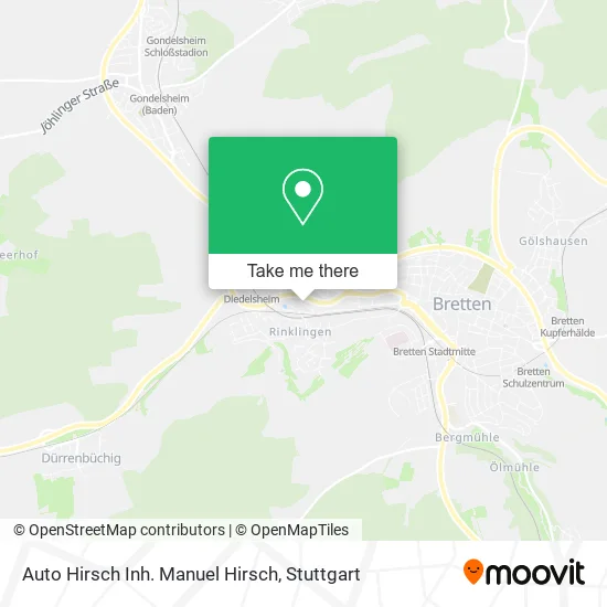 Карта Auto Hirsch Inh. Manuel Hirsch
